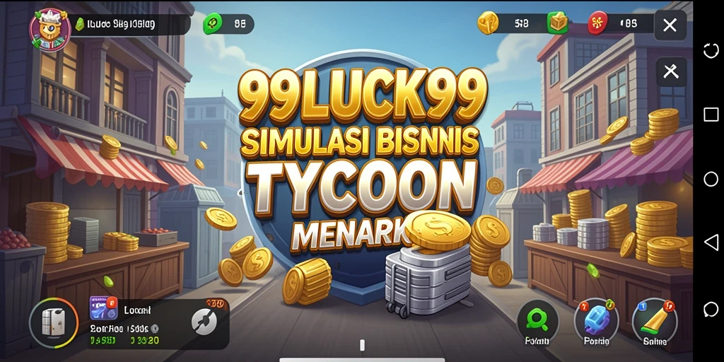 Tampilan gameplay <strong>99LUCK99</strong> yang menarik dan penuh tantangan Tycoon.