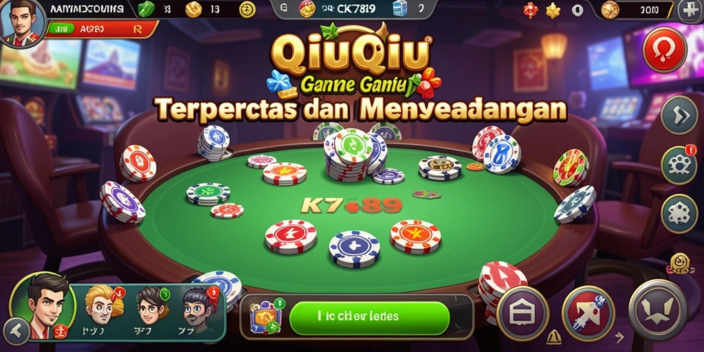 Tampilan gameplay menarik dari CK789 QiuQiu.