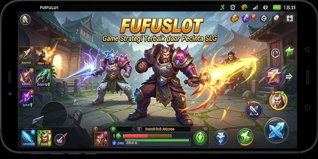 Tampilan gameplay FUFUSLOT yang strategis dan mendalam.