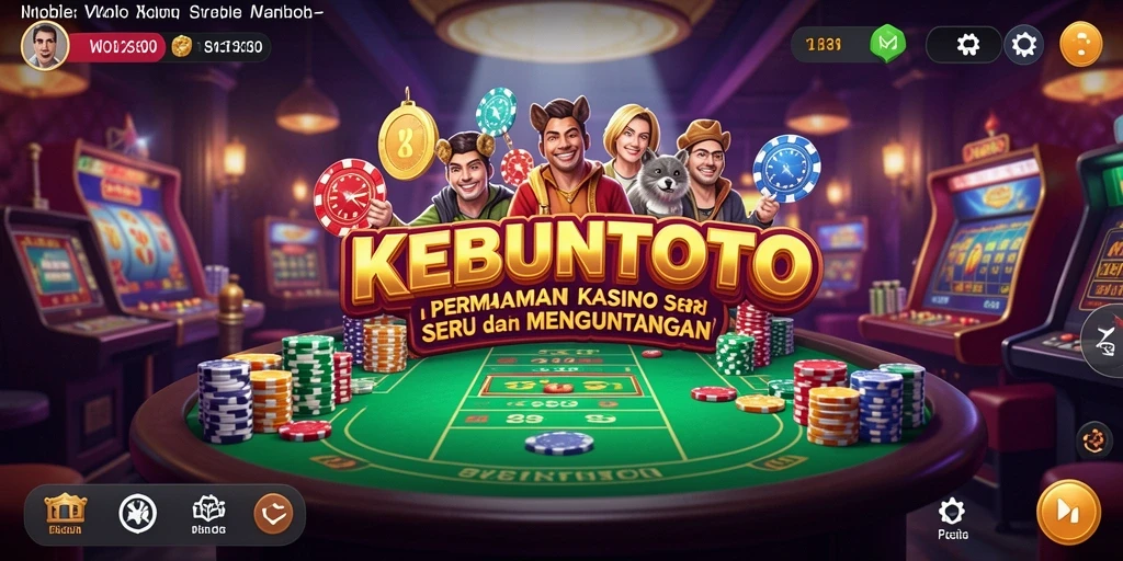 Tampilan screenshot dari gameplay menarik KEBUNTOTO.