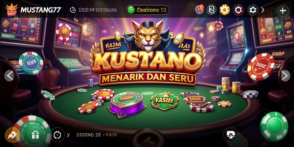 Gameplay menarik dan grafis menakjubkan di MUSTANG77.