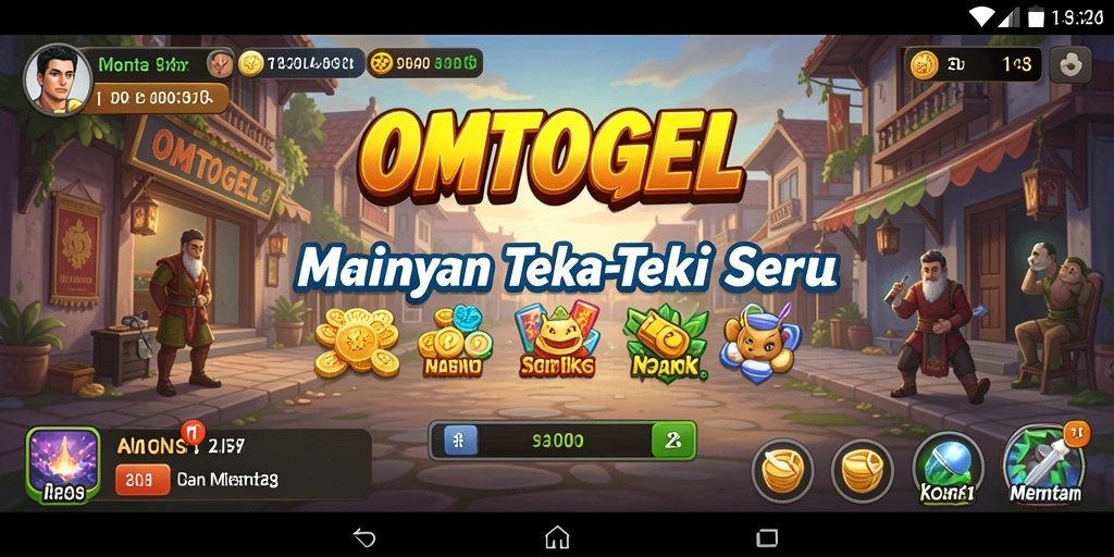 Tampilan gameplay menantang dari OMTOGEL dengan berbagai puzzle menarik.