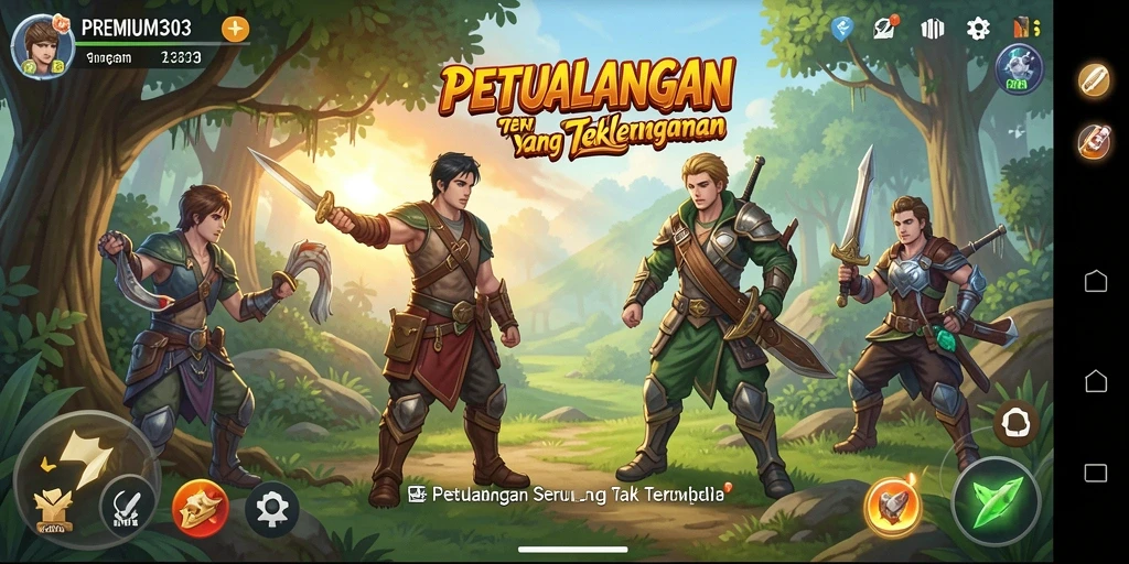 Gameplay mendebarkan dengan petualangan menakjubkan di PREMIUM303.