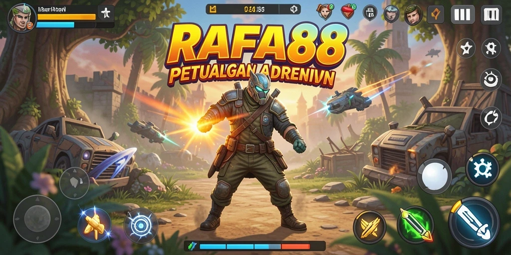 Gameplay menegangkan dan grafis menawan dalam RAFA88.